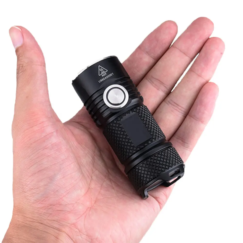 ultra bright mini small tactical led flashlight powerful usb rechargeable torch light 3000lm outdoor edc flashlight