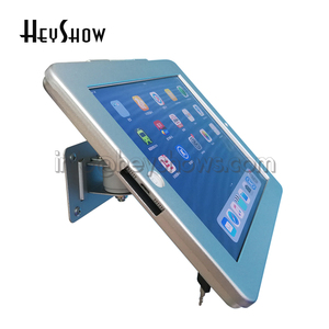 Support mural de sécurité antivol pour <span class=keywords><strong>tablette</strong></span>, avec verrouillage, support d'affichage, étui rotatif, <span class=keywords><strong>fixation</strong></span> par vis pour iPad 2/3/4 Air/Air 2/Pro 9,7 pouces - Product Image 4