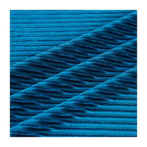 Trên Bán Căng Velour <span class=keywords><strong>95</strong></span> <span class=keywords><strong>Poly</strong></span> 5 Spandex Hàn Quốc Nhung Sọc Quần Áo Facecloth Căng Double Side Minky Vải Cho Đồ Ngủ - Product Image 1