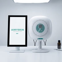 Analyseur de peau intelligent, appareil de diagnostic cutané AI avec écran Android de 10,1/21,5 pouces