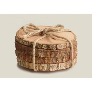 Posavasos de Madera Duraderos de Alta Calidad en Oferta, Diámetro y Forma Personalizables, Grosor Ajustable, Diseño Artesanal Moderno - Product Image 2