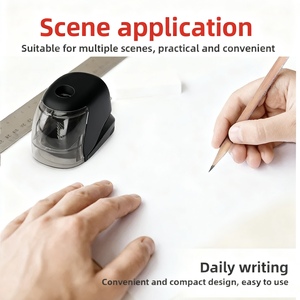 Temperino Elettronico Polarex X1 USB/a Batteria Certificato CE Tipo Lama Rotante Multicolore per Casa/Scuola - Product Image 4