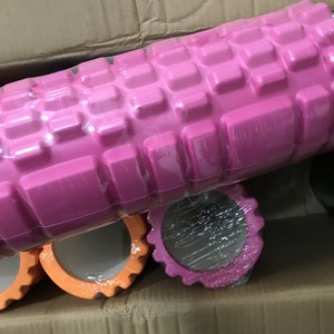 Rodillo de Yoga y Pilates Portátil de Alta Densidad, Columna de Espuma con Puntos Flotantes, Ecológico, para Masajes Deportivos, Relajación y Fitness - Product Image 3