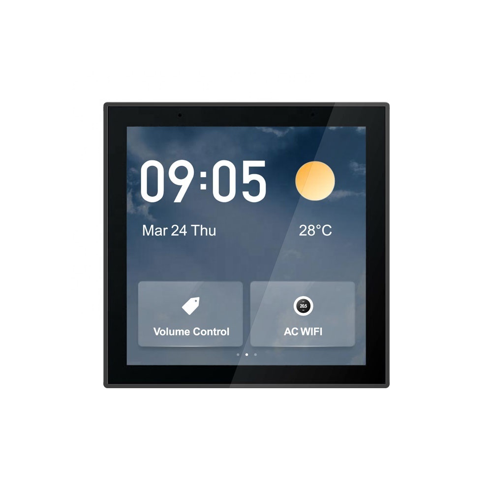 2023 TOP Sales Tuya Smart WiFi 4'' In-Wall LCD OS Android 8.1 Home Control Panel PST-T6E · image 1