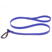 Mousqueton léger en aluminium noir pour laisse de chien, à dégagement rapide, robuste, haute résistance à la traction, conception rivetée durable