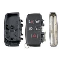 Ran-ge Ro-ver Key Cover Fob Shell Remplacement 5 Boutons Range Rover Sport Evoque Discovery 4 Freelander LR4 2010-15 Clés De Véhicule
