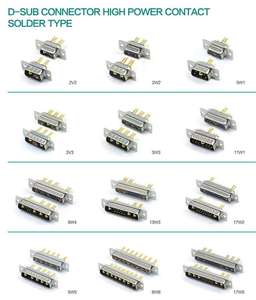 Conector D-SUB Macho de 9 Pines DB9 con Conector Tipo V/T 4-40 #   Conector Nut DB DP9P para PCB D-Sub - Product Image 3