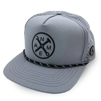 Nouvelle arrivée 5 panneaux logo de broderie 3D personnalisé à séchage rapide papa Goras chapeau de sport de golf casquette de baseball à bord incurvé