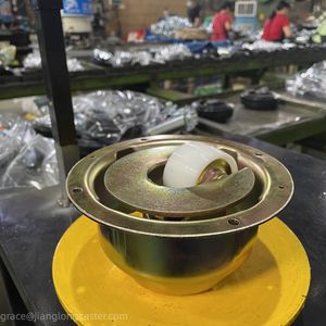 Wartungsfreie Luftfracht förderer aus Stahl mit nach oben drehbarer Nylon-Rad rollen plattform für den logistischen Transport am Flughafen - Product Image 5