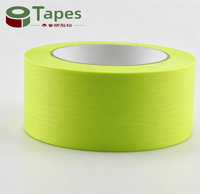 Ruban adhésif en papier vert pomme personnalisé, ruban washi pour surfaces murales, personnalisation du papier lisse pour murs extérieurs