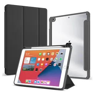 Capa para iPad Mini 6 pronta para envio com capa de couro PU e caneta para iPad Mini 6a Geração