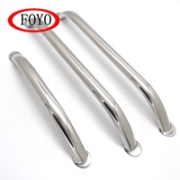 FOYO Marka 24 İnç Denizcilik Yuvarlak Korkuluk Sağlam 304 Paslanmaz Çelik Oval Ergonomik Kavrama Yüksek Yük Taşıma Kapasitesi Paslanmaz