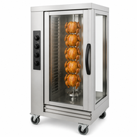 Four électrique à économie d'énergie, machine de boulangerie fiable, équipement de cuisine professionnel en acier inoxydable, puissance 7,5 kW pour la production de pâtisserie