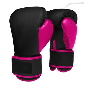 Guantes de boxeo profesionales MMA, Logo personalizado, cuero PU, Deportivos - Product Image 1