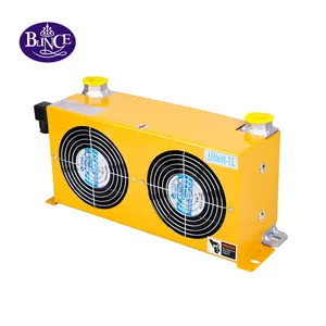 24V DC AH0608T-CA 60 L/min Small Air Cooled Hydraulic Oil Cooler for Hydraulic Power Packs