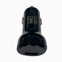 Chargeur de voiture USB mini 12V 24V de haute qualité, vente chaude, 12,5W 5V 2,5A, adaptateur de charge pour téléphone portable, GPS, DVR, OEM, ODM