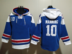 Genähte 3 Shepard 5 Thibodeaux 10 Manning 99 Williams San Francisco American Football Schnür pullover Jersey Hoodie - Product Image 4