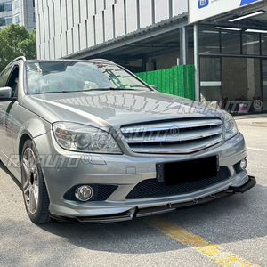 Protector de Parachoques Delantero para Mercedes Benz Clase C W204 2007-2010 AMG, Difusor, Kit de Carrocería, Cubierta Protectora - Product Image 5