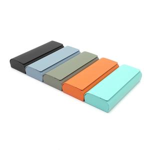 Étui à lunettes fait main portable résistant à la pression pour hommes et femmes, style rétro littéraire, boîte de rangement pour lunettes de vue et de soleil - Product Image 5