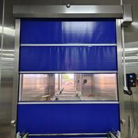Opérateurs de porte automatique à enroulement rapide en PVC pour porte d'atelier AGV Linkage