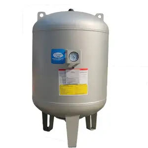 Used 80 Liter IN10bar Industrial Carbon Steel Water Pressure Tank Vertical Type with Core Pump Component Expansion Vessel
