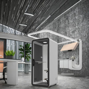 מותאם אישית מסגרת אלומיניום נייד מודרני להתאמה אישית פודים רב תכליתיים אטומים לרעש פרטיות מפגש תא בית ספר - Product Image 4