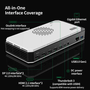 PELADN EGPU Laptop Graphics Card Dock dengan Ekspansi <span class=keywords><strong>M</strong></span>.2 2280 Portabel untuk Aksesori Komputer EGPU Docks - Product Image 5