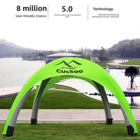 Tente d'ombrage de chapiteau de dôme gonflable d'expo de 10x10ft imperméable de manifestations sportives tentes gonflables extérieures en PVC pour des événements