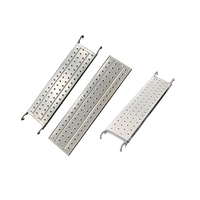 Coffrage de construction plate-forme d'échafaudage à cadre en H européen pont passerelle métal acier Andamios plate-forme planche avec crochet