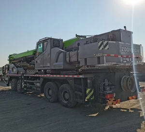 Grue mobile hydraulique d'occasion Zoomlion ZTC500H-1, 99% neuve, haute qualité, prix bas, moteur puissant, capacité de 50 tonnes - Product Image 1