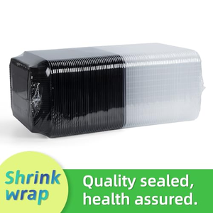 Boîte à lunch en plastique personnalisée, récipient alimentaire sans BPA, boîtes d'emballage alimentaire à emporter en PP - Product Image 4