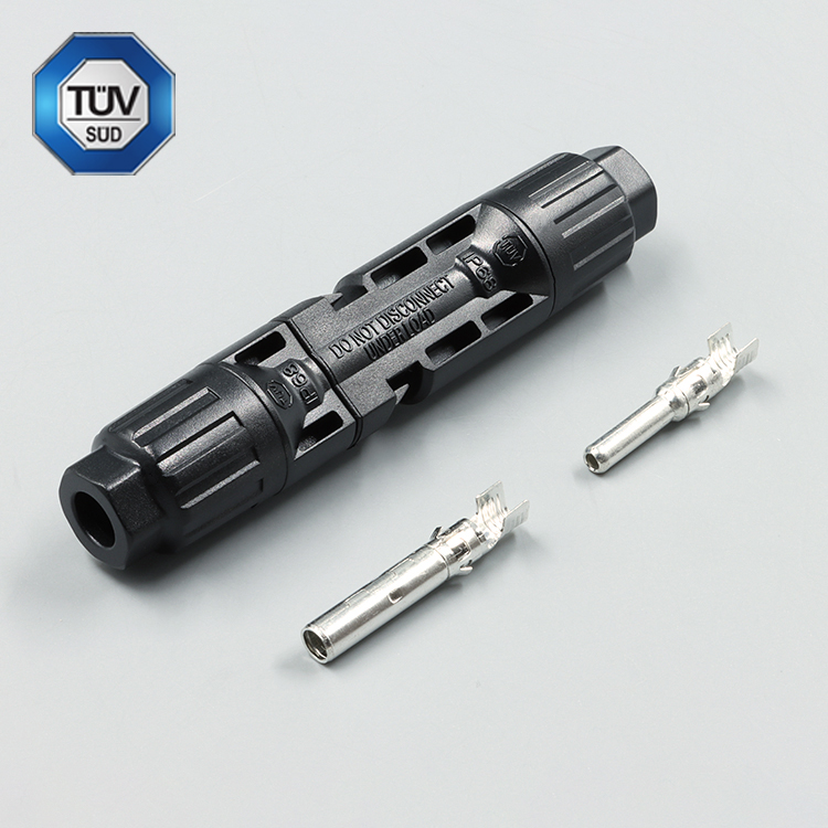 Scondar ассоциацией по техническому надзору (TUV) OEM MC 4 Солнечный Connecteur коннектора 1000V 30A DC IP68 водонепроницаемые штекерные и гнездовые круглые разъемы для фотоэлектрическая PV солнечная панель инструменты для наращивания волос