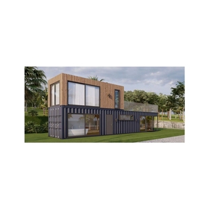 Compre una Casa Modular de Acero en China, Casa Prefabricada Tipo Granny Flat, Estándar Australiano, Apartamentos Prefabricados para Hoteles, Kit de Casa Pequeña - Product Image 1
