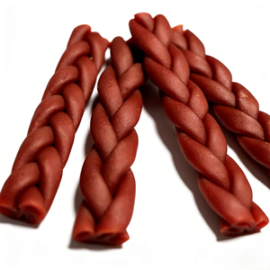 OEM 6" Tiras de Piel de Cerdo con Sabor a Pollo, 4 Unidades, 160g, Alto en Proteínas, Fácil Digestión, Sin Hueso, Enriquecidas con Vitaminas y Minerales, Premios para Perros - Product Image 3