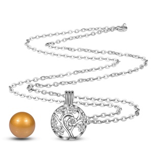Ciondolo Angel Chime Caller Bola per Maternità, Gioielli all'Ingrosso Placcati Argento, <span class=keywords><strong>Collana</strong></span> con Sfera Armonica Bola - Product Image 6