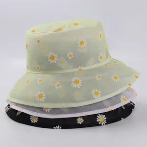 ODM Best Selling Product Summer Korean Breathable Cute Sun Hat Outdoor Breathable Bucket Hat