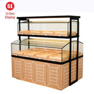 Modern Bakery Display Counter Luxury Sweet Display Showcase Cake Refrigeration Display Cabinet - Product Image 5