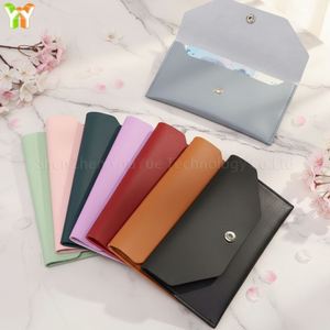 กระเป๋าคลัทช์หนัง PU ทรงยาวสำหรับผู้หญิง ดีไซน์แบบกระเป๋าซองจดหมาย 8 สี ลายนูน พกพาสะดวก เหมาะเป็นของขวัญส่งเสริมการขาย - Product Image 2
