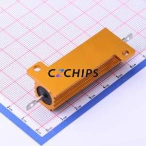 Resistencia de Tubo Cerámico con Carcasa de Aluminio HoRX-50W-35R-5%, 35 Ohmios, 5%, 50W - Product Image 2