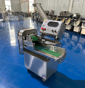 Machine de découpe et de tranchage de légumes 600-1000 KG/H pour piments, chou frisé, gombo, laitue, épinards, céleri, oignon vert, poireau - Product Image 6