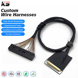 Cable de pantalla LVDS personalizado de 30 pines, paso de 0.2 mm, cable plano FFC de 40 AWG, cable LVDS de 30 y 40 pines - Product Image 1