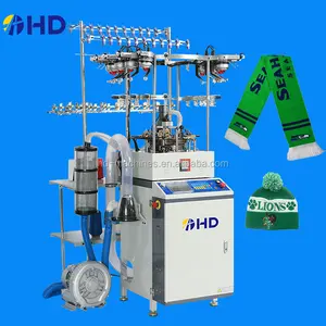 2023 HD brand automatic jacquard hat machine sale