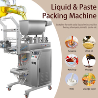 Remplisseuses automatiques d'emballage d'huile liquide de crème de pâte de miel de sauce de pot de confiture de beurre de cacahuète de mayonnaise de piment