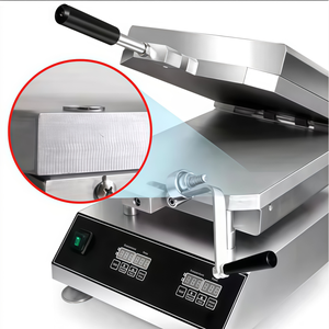 Machine à gâteaux et takoyaki électrique, plaque de cuisson de 300 mm, épaisseur de 20 mm, interrupteur étanche, 2800 W, pour crevettes/crêpes/calamar/cracker - Product Image 1
