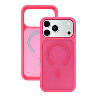 Coque de téléphone magnétique en PC et TPU pour iPhone 15, 17, 18 Pro Max – Universelle, pratique, protectrice, anti-chute, compatible avec la recharge sans fil
