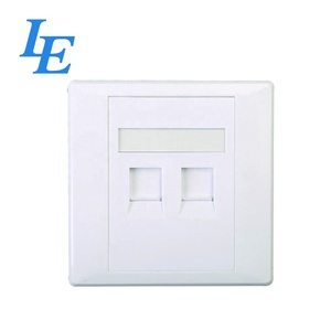 Plaque frontale RJ45 de type 86*86 à prix d'usine, pièces de télécommunications - Product Image 2