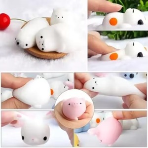 Vente flash 2024 - Mochi mini kawaii en forme d'animaux, jouets moelleux et mignons à presser pour enfants de 5 à 7 ans - Product Image 4