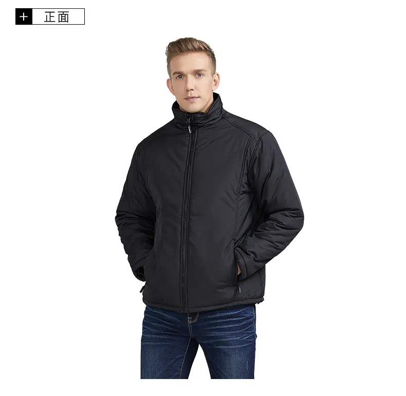 Güvenlik ve sıcaklık için Lakeland erkek kısa kış rüzgarlık soğuk koruyucu ceket astarı