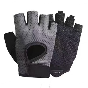 Guantes de Ciclismo Transpirables de Medio Dedo para Deportes al Aire Libre, Antideslizantes, Absorbentes de Impactos, Material de Spandex Apto para Gimnasio - Product Image 5