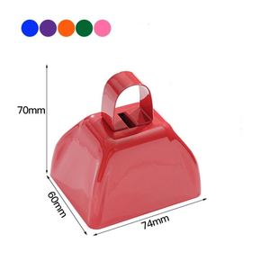 Metal Cowbells Animal Grazing <b>Bells</b> <b>Cow</b> <b>Bells</b> Noise Makers Decorative Cowbells Sporting Events Cheering <b>Bells</b> Team - Product Image 3
